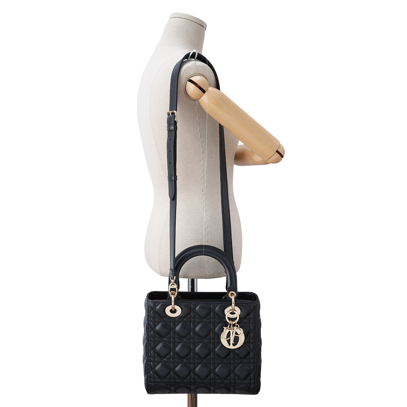 CHRISTIAN DIOR(USED)디올 레이디디올 미디움 백
